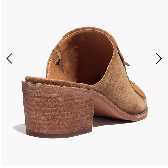 Madewell The Dani Fringed Mule - Picture 2 of 11